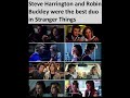 Best DUO in Stranger Things | Steve and Robin #strangerthings #steveharrington #robinbuckley #shorts