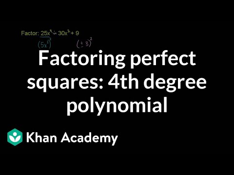 Video: Hvordan konverterer du standard vertex til faktoriseret form?