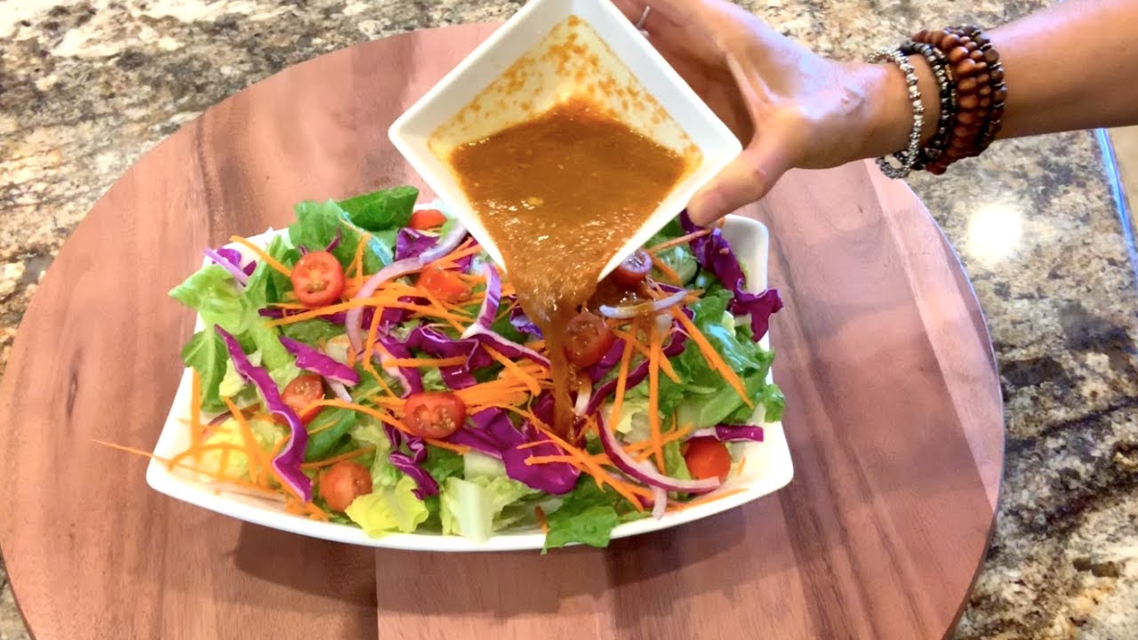 JAPANESE STEAKHOUSE GINGER DRESSING! DA BOMB!! YouTube
