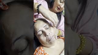 Face Massage Challenge  Amazing face tighten Results shorts shortsindia youtubeshorts challenge