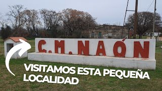 Con un día NUBLADO y FRÍO me fui a CONOCER la localidad de CARLOS M. NAÓN ( Corven Energy 110cc.)