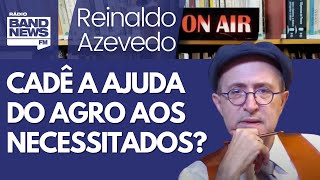 Reinaldo: Bancada Ruralista resolve encher a barriga dos gaúchos com cascata e papo-furado