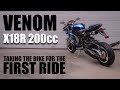 FIRST RIDE Venom X18R 200cc #X18R #VenomMotorsports #smallenginevelocity