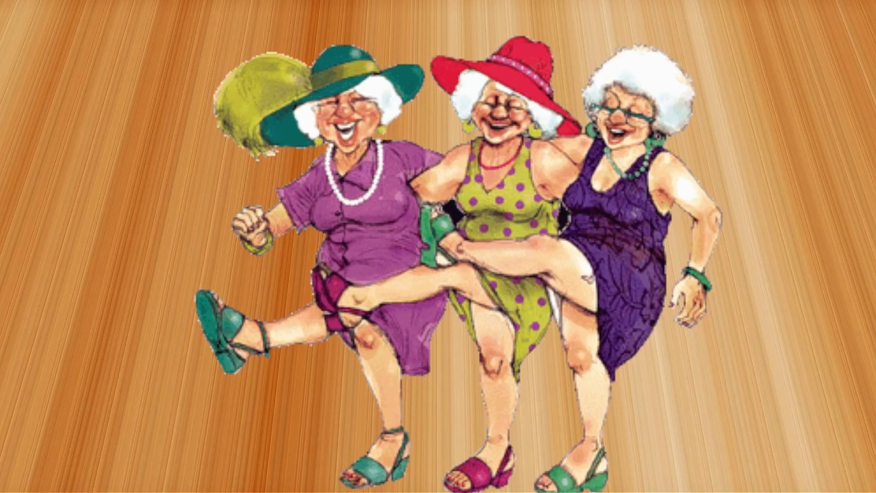 Шуточный танец старушек. Три Веселые бабушки. Старушки пляшут. Бабки зажигают. Три смешные старушки.