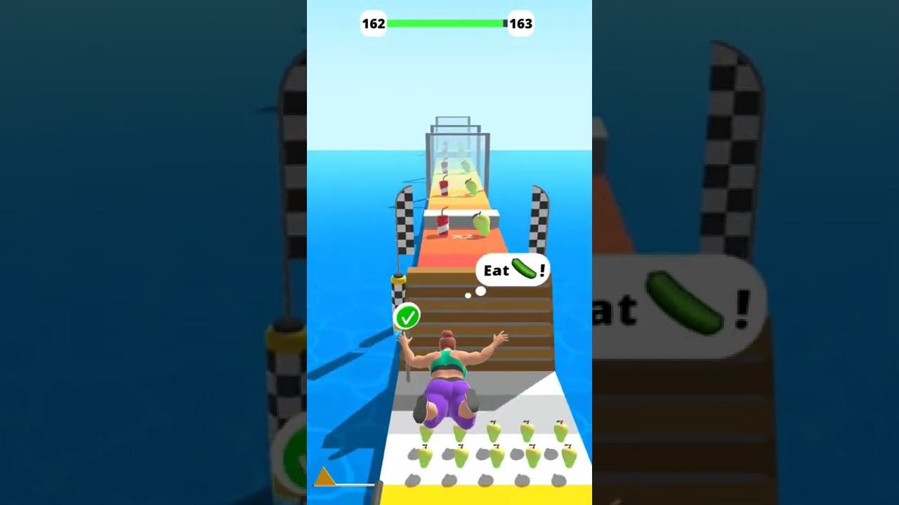 FAT 2 FIT ANDROID GAMEPLAY WALKTHROUGH MOBILE GAME 🥶 FUNNY GAME 😂 SUBSCRIBE 👇