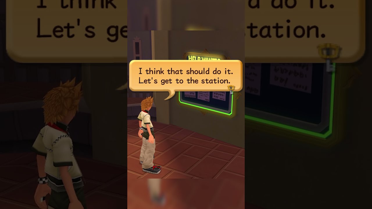 Have You Seen Roxas' Rarest Cutscene? #kh #kh2 #kingdomhearts #kingdomhearts2