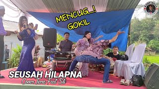 MENCUG HEBOH SEUSAH HILAPNA (Live Kp Mandorbass)Cover Vocal Tiara Feat Siti