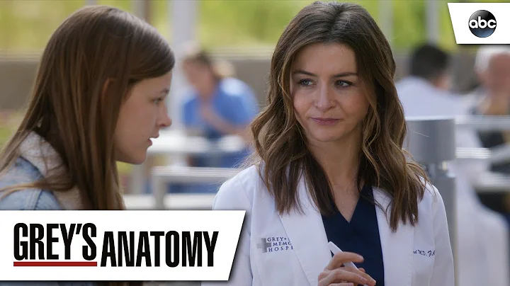 Betty Opens up to Amelia  Greys Anatomy Season 14 ...