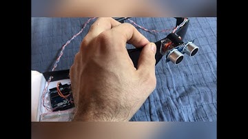 ÓCULOS PARA AUXILIAR PESSOAS COM LIMITAÇÕES VISUAIS (ARDUINO, SENSORE ULTRSSÔNICO...)