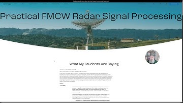Exploring the Practical FMCW Radar Signal Processing Course 📡
