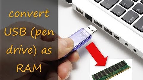 Convert your USB(pen drive) as computer RAM | How to use USB as computer RAM (Windows 10/8/7)