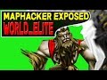 Warcraft 3 - Maphacker Exposed: WORLD_ELITE (1v1 #146)