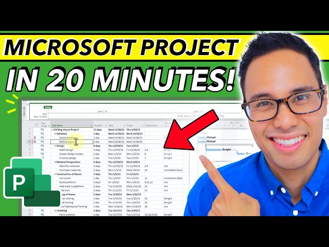 Master Microsoft Project in 20 MINUTES! (FREE COURSE) class=