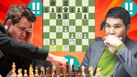 Perfect chess game 909 Magnus Carlsen vs Wesley So