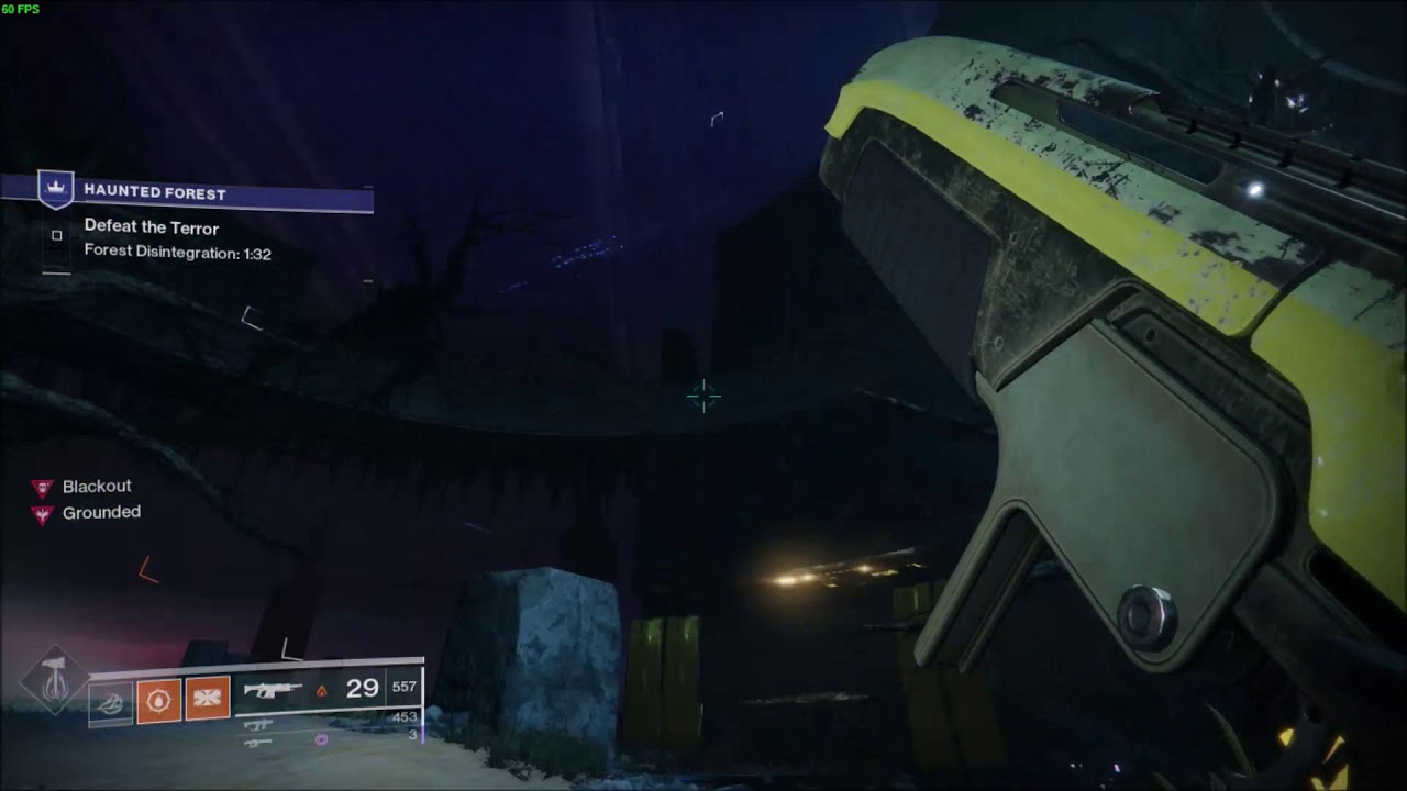 Destiny 2 - Haunted Forest Boss Flings off map