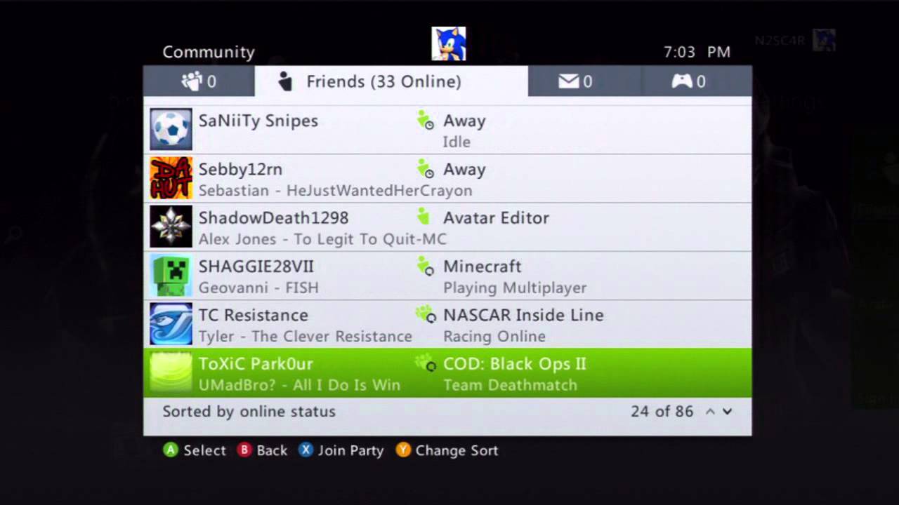 Fanboy On Xbox Live!!! (N2SC4RGAMING BEST YOUTUBE CHANNEL EVER)