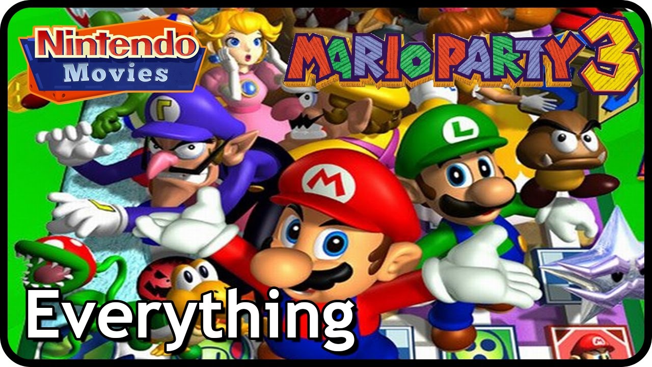 Mario Party 3 Everything (Multiplayer) YouTube