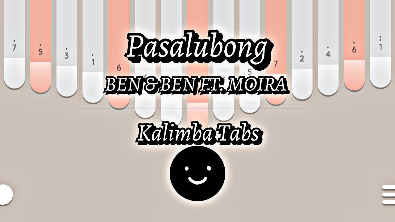 PASALUBONG BY BEN & BEN FT. MOIRA DELA TORRE (Kalimba Cover with Tabs