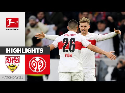 VfB Stuttgart Mainz Goals And Highlights