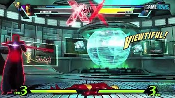 Ultimate Marvel VS. Capcom 3 - Iron First gameplay #1
