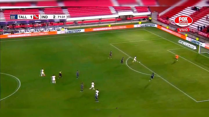 ¿LA DESPEDIDA DE VELASCO? INDEPENDIENTE 3 TALLERES 1