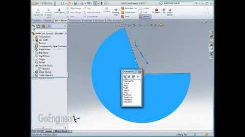 SOLIDWORKS Quick Tip - Flatten a Cone