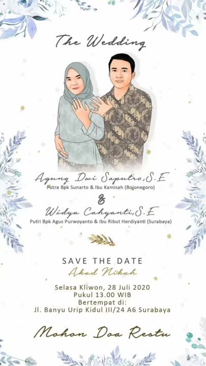 DIGITAL INVITATION AGUNG❤WIDYA - AKAD❣️