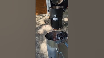 First Run On The Super55 Drum Smoker!!! #smokerbuilder #bbqsmoker #diysmoker