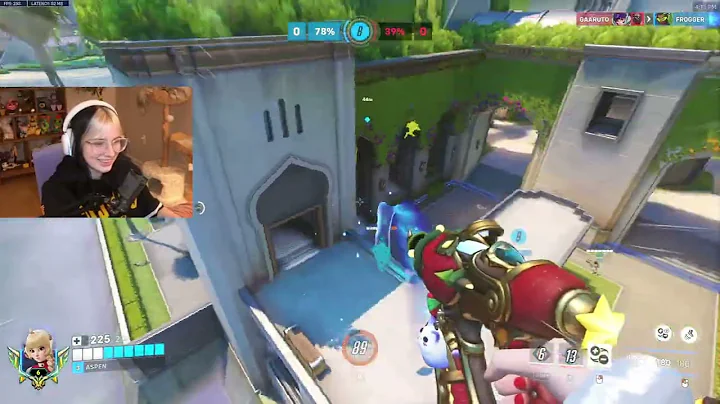 Aspen is 200 IQ JUNO MAIN - Overwatch 2 Gameplay Season 20 Top 500