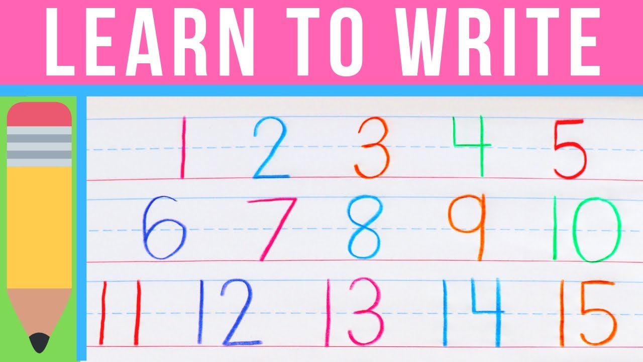 How to Write Numbers  Learn to Write with Chicka Chicka 16  Handwriting  Practice for Kids