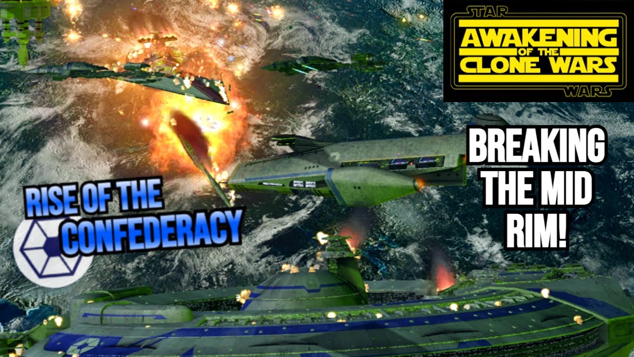 Star Wars: THE MID RIM COLLAPSE! ( Empire at War AOTCW ) EP52 - YouTube