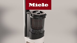 Triflex HX1 Facelift & HX2 Emptying the dust container I Miele