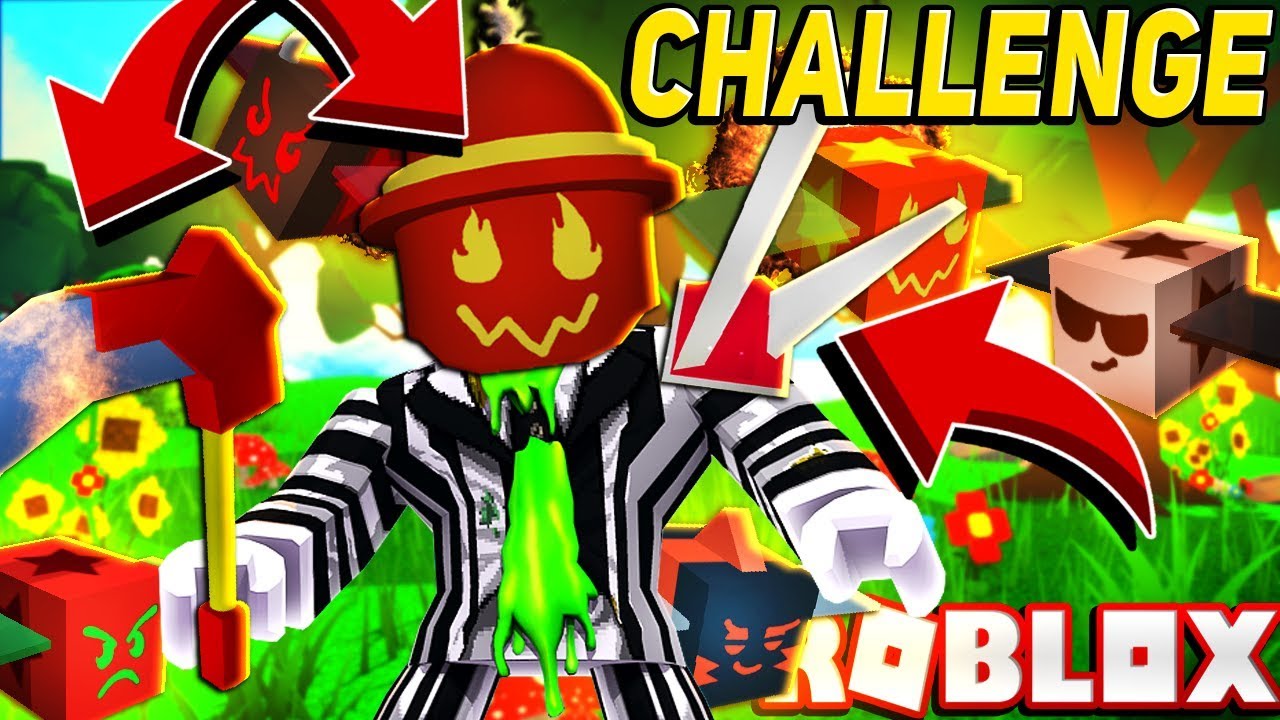 Red Items Only Challenge Scythe Fire Mask Crimson Guard Roblox Bee Swarm Simulator Youtube - aphmau roblox bee swarm