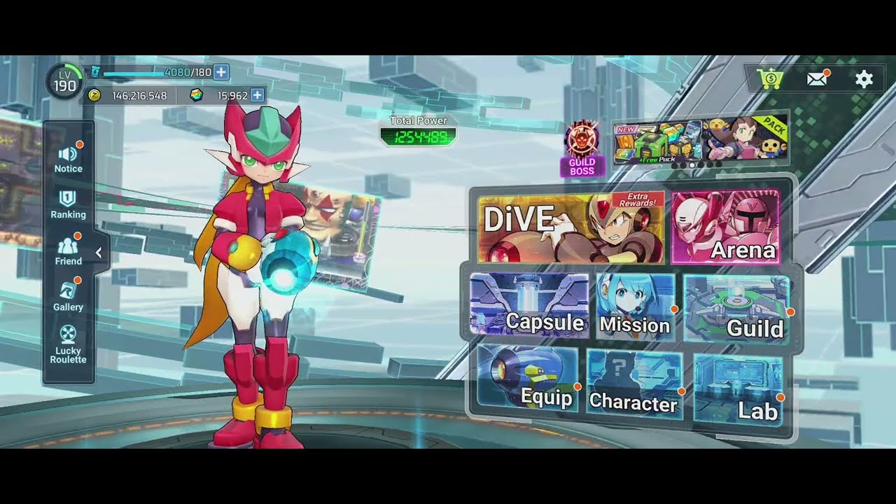 Mega Man X DiVE: DiVE Armor Iris and Fantasia Comet Banner Live Pulls