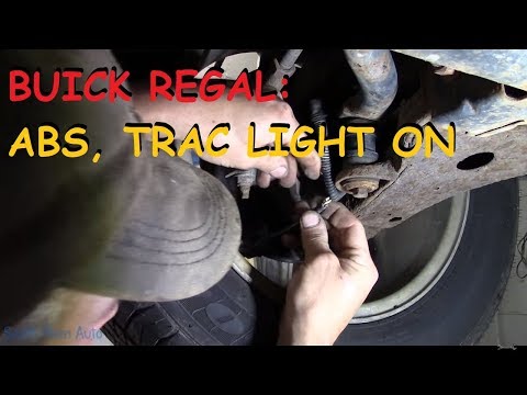 Buick Regal - ABS, Trac Light On