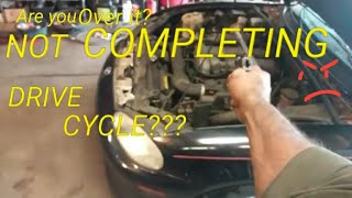 Car not completing drive cycle???