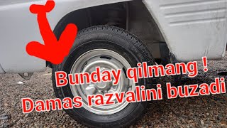 Damas oldi balon yeyilishi,Razval buzilish sababi