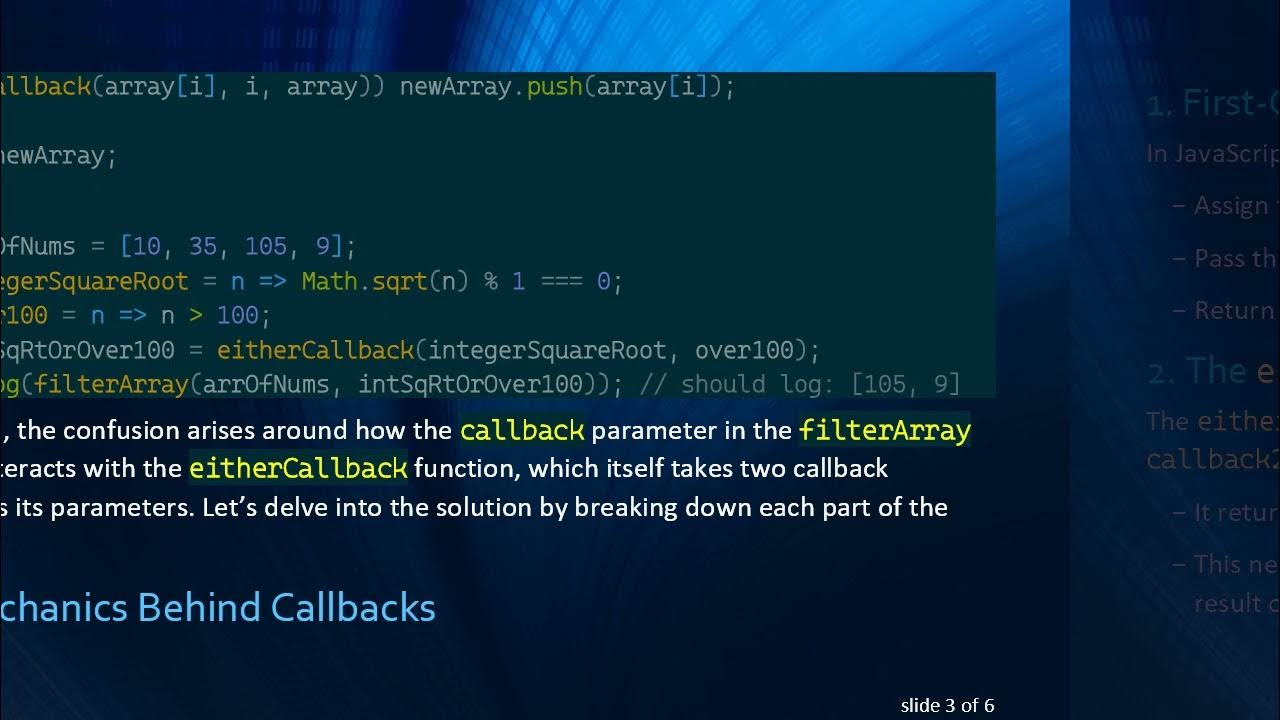 Understanding the callback Parameters in Nested Functions in JavaScript ...