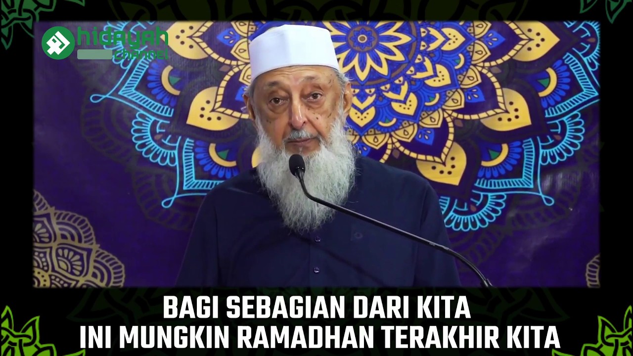 Persiapan Menyambut Hari Pertama Bulan Ramadhan - Syekh Imran Hosein