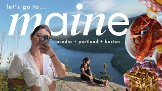 living my *outdoorsy era* in acadia national park | maine vlog 2022