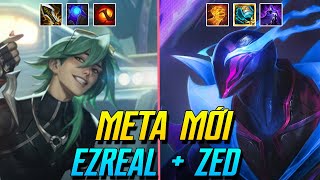 Một máu lật kèo mãn nhãn với đội hình Ezreal + Zed Jazz bản mới 14.2! (ĐTCL)