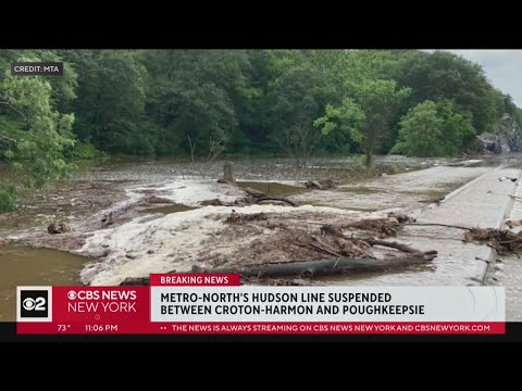 Storms, flash flooding impact travel in New York & New Jersey