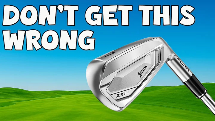 Don't Be Fooled With Getting Fitted For New Irons - Srixon ZXir Irons