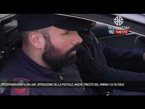 PEDOPORNOGRAFIA ON LINE: OPERAZIONE DELLA POSTALE, ANCHE TRIESTE NEL MIRINO | 13/10/2024