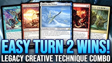 WAIT YORION COMBO?! Legacy 80-Card Creative Technique / Mississippi River | Magic: The Gathering MTG