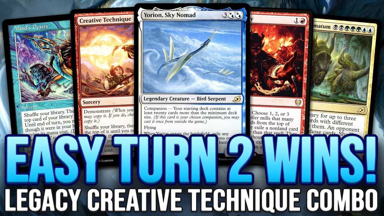 WAIT YORION COMBO?! Legacy 80-Card Creative Technique / Mississippi River | Magic: The Gathering MTG WAIT YORION COMBO?! Legacy 80-Card Creative Technique / Mississippi River | Magic: The Gathering MTG
