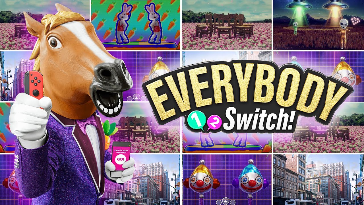 Everybody's 1-2 Switch - FULL GAME (All Minigames) 