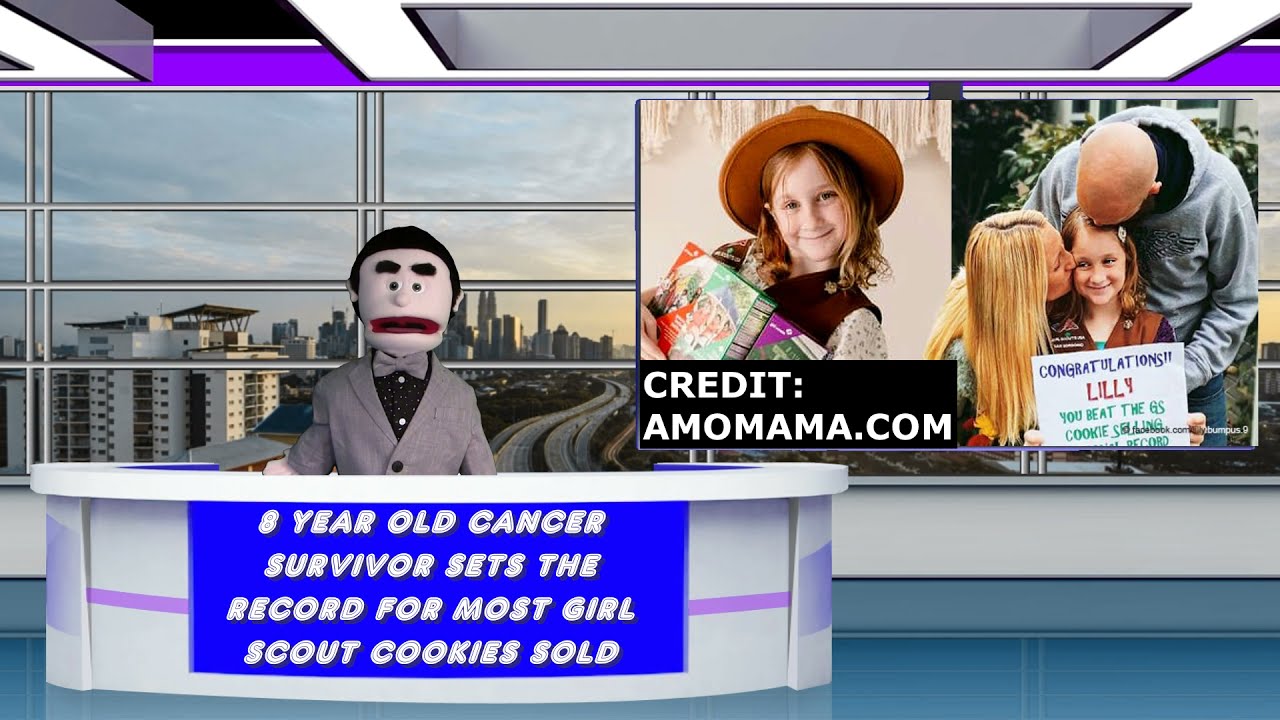 8 Year Old Cancer Survivor Sets New Record For Girl Scout Cookies Sold