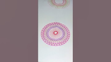 SpiroGraph   #satisfying #asmr #art #spirograph #highlightseveryone  #tranding #shorts #viral