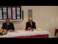 Tunisia VB Federation President Feras Elfelah speaking ahead of the club Champs